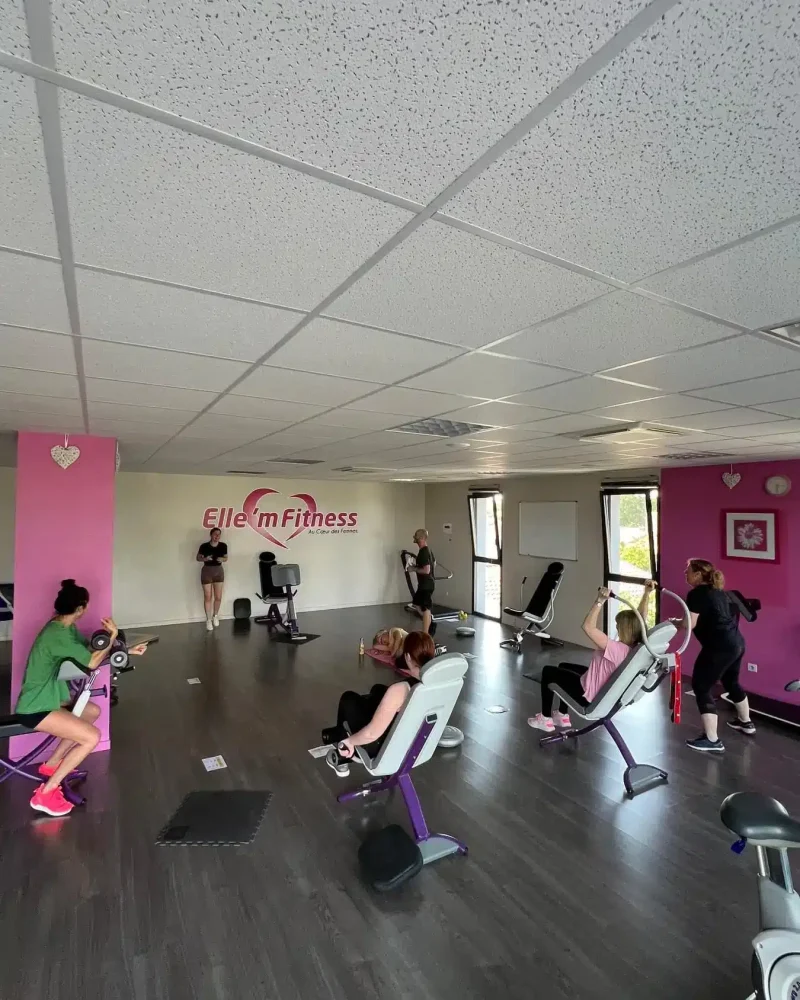 Circuit training, Elle'm Fitness, salle de sport à Saint-Hilaire-de-Riez