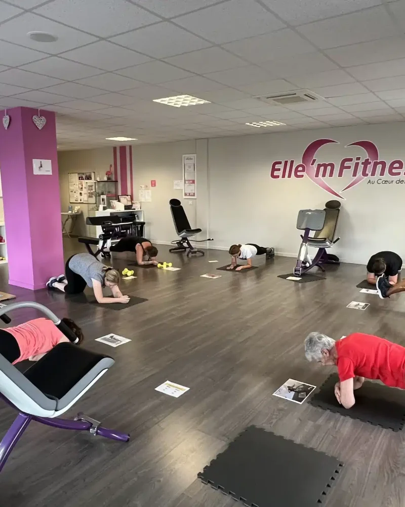 Circuit training, Elle'm Fitness, salle de sport à Saint-Hilaire-de-Riez
