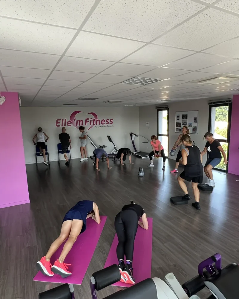 Cours collectifs, Elle'm Fitness, salle de sport à Saint-Hilaire-de-Riez