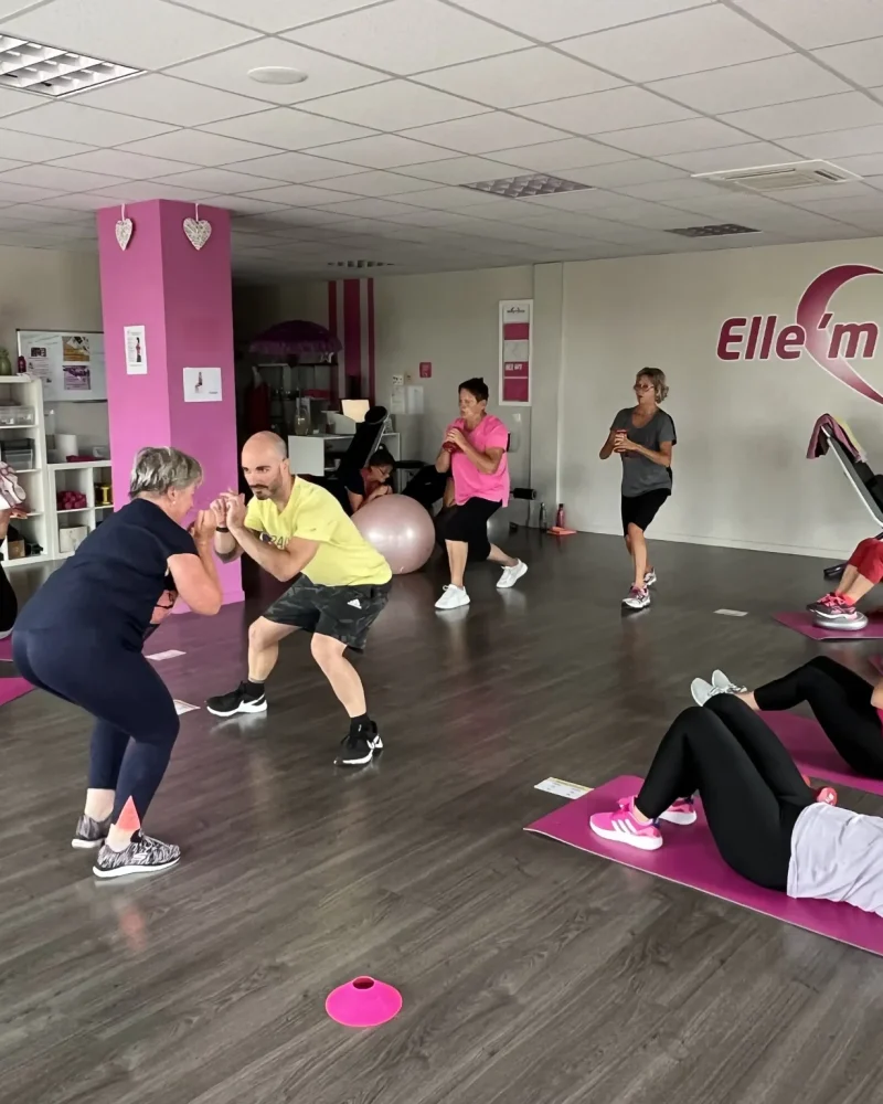 Cours collectifs, Elle'm Fitness, salle de sport à Saint-Hilaire-de-Riez